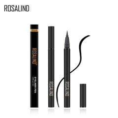 ROSALIND Eyeliner Stamp Makeup Black Waterproof Eyeliner Glitter For Eyes Long-lasting Cosmetics Shiny Pen Eye Liner