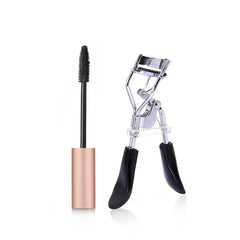 O.TWO.O 2pcs/set Makeup Set Thick Lengthening Mascara+Eyelash Curler Lady Women Lash Nature Curl Style Cute Eyelash