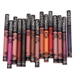 New 15 Colors Lipstick Lip Lingerie Matte Liquid Lipstick Waterproof Lip Gloss Long Lasting Lipstick Makeup Maquillage