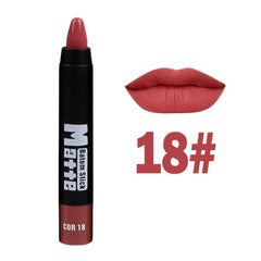 MISS ROSE Women Lipstick Moisturizer Matte Lipstick Cosmetic Beauty Makeup