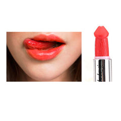 Women Popular Penis Shape Lipstick Mushroom Vampire Kiss Lipgloss Hot Sales