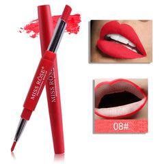 MISS ROSE Double-end Lasting Lipliner Waterproof Lip Liner Stick Pencil 8 Color