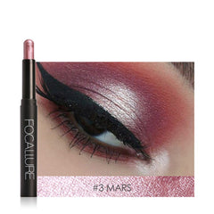 Focallure 12 Colors Make Up Eyeshadow Pen Maquiagem Makeup Liner Combination Eyeshadow Pencil Sticker Long Lasting Shimmer Tools