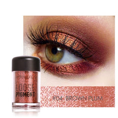 FOCALLURE 12 Color Eye Glitter Cosmetic Makeup Bling Makeup Diamond Lips Eyes Pigment Diamond Eyes Pigment  Glitter Powder