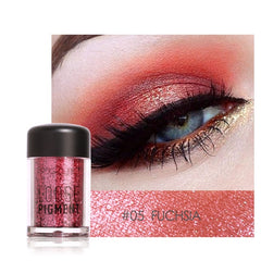 FOCALLURE 12 Color Eye Glitter Cosmetic Makeup Bling Makeup Diamond Lips Eyes Pigment Diamond Eyes Pigment  Glitter Powder