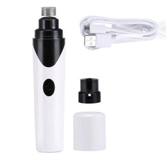 USB Charging Pets Cat Dog Nails Grinders Nail Clippers Quiet Electric Dogs Cats Paws Rechargeable Nail Grooming Trimmer Tools