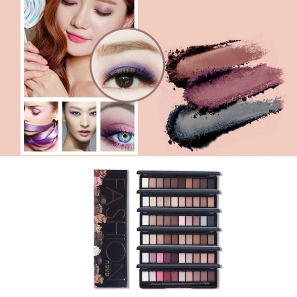Long Lasting 10 Color Make Up Cosmetics Fashion Eyeshadow Palette Brighten Eye Shadow Palette