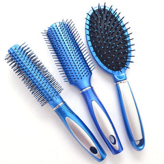 Magic Electronic Ionic Hairbrush Mini Ion Vibration Hair Brush Head Massager For Salon Styling Comb