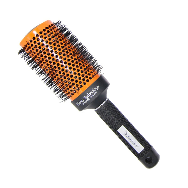Popular Salon Blowing Ceramic Ionic Round Hair Brush Hairdressing Brush Y-090 Round Barrel Hairbrush In 5 Size