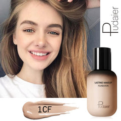 pudaier 40ml professional concealing foundation makeup matte tonal base Liquid cosmetics foundation cream for face full coverage